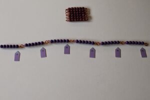 Comment utiliser l'objectif meuble de perles Montessori ?