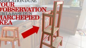 Comment construire une tour d'observation Ikea Montessori ?